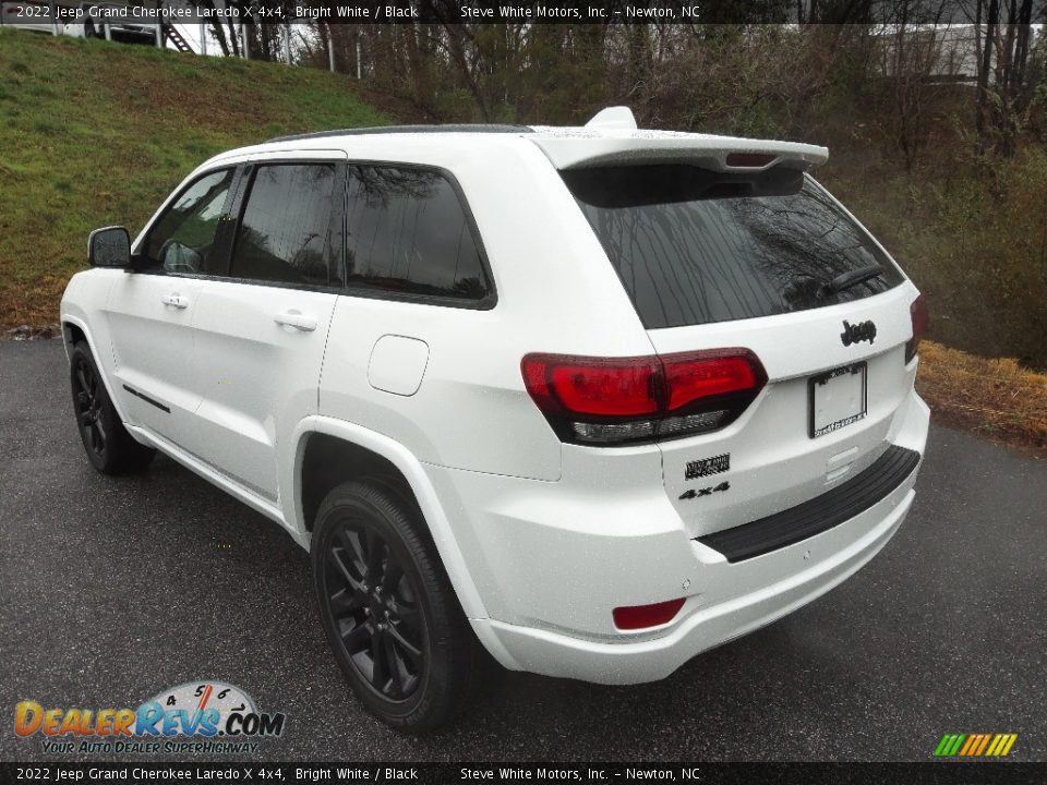 2022 Jeep Grand Cherokee Laredo X 4x4 Bright White / Black Photo #8