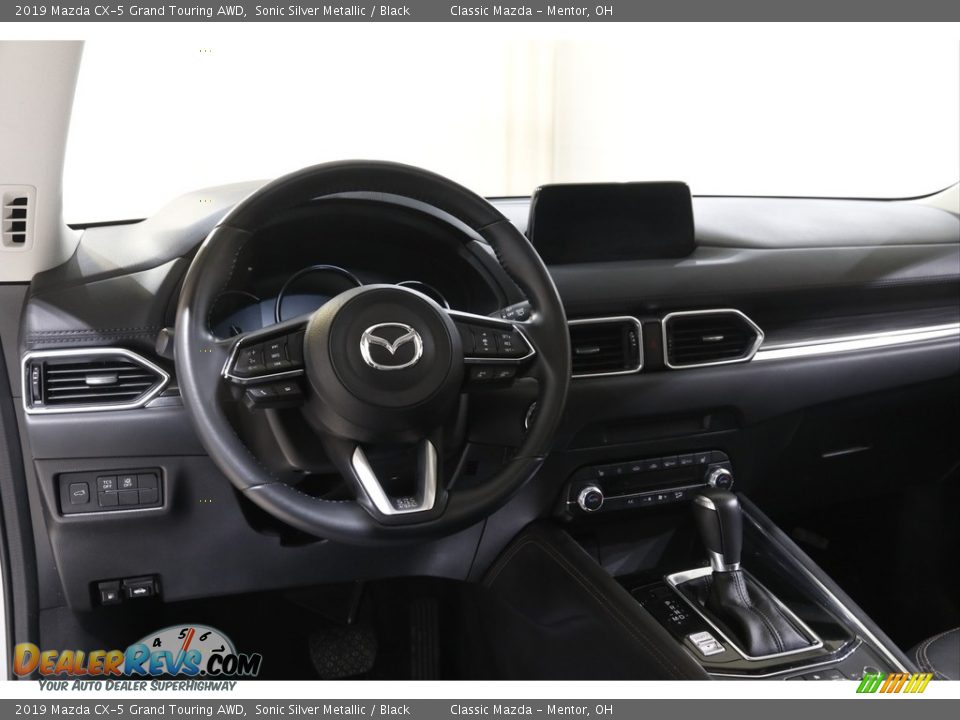 2019 Mazda CX-5 Grand Touring AWD Sonic Silver Metallic / Black Photo #6