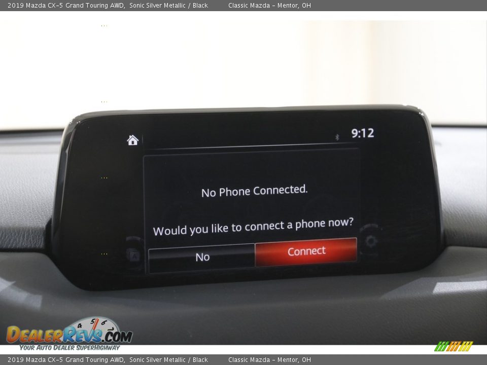2019 Mazda CX-5 Grand Touring AWD Sonic Silver Metallic / Black Photo #11