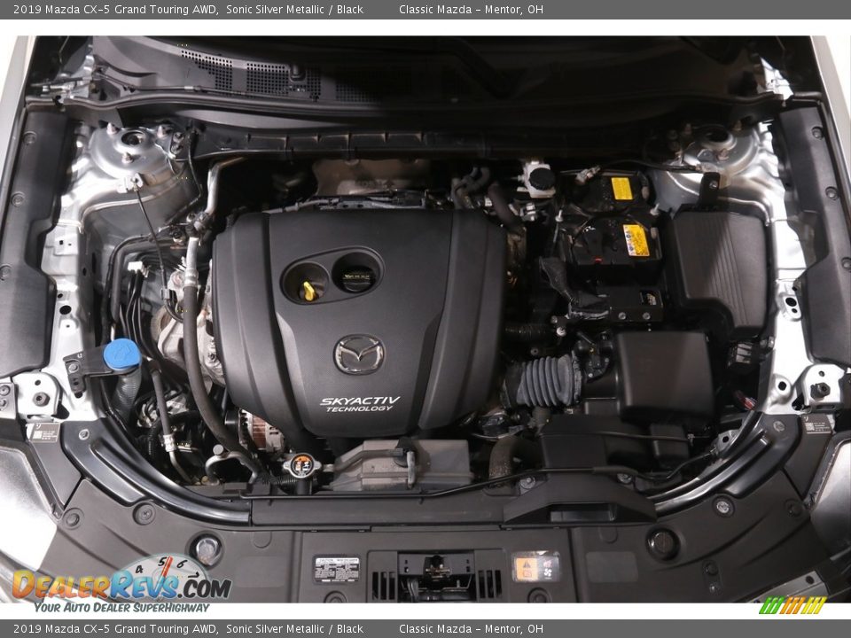 2019 Mazda CX-5 Grand Touring AWD Sonic Silver Metallic / Black Photo #19