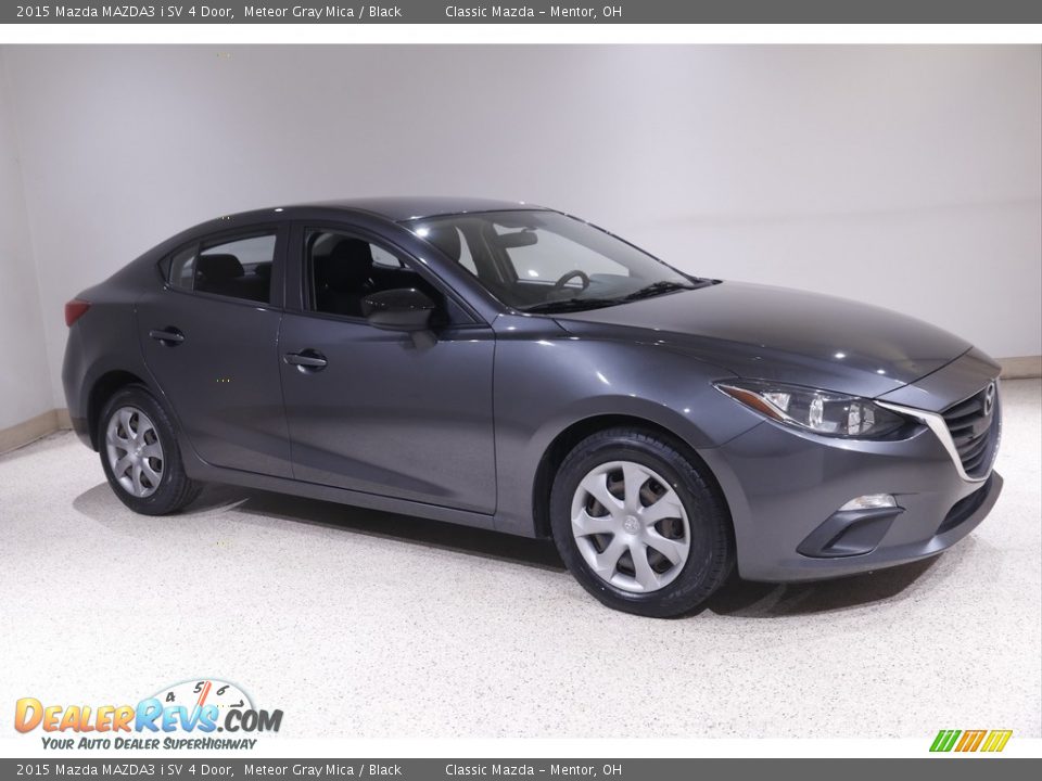 Meteor Gray Mica 2015 Mazda MAZDA3 i SV 4 Door Photo #1