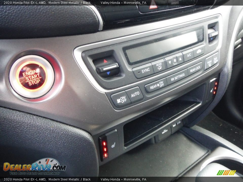 2020 Honda Pilot EX-L AWD Modern Steel Metallic / Black Photo #20