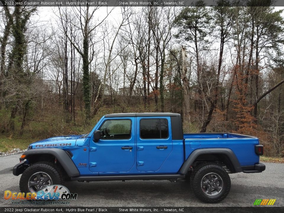 Hydro Blue Pearl 2022 Jeep Gladiator Rubicon 4x4 Photo #1