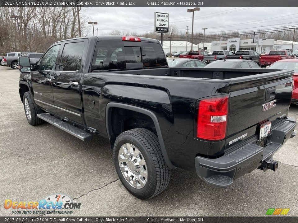 2017 GMC Sierra 2500HD Denali Crew Cab 4x4 Onyx Black / Jet Black Photo #3