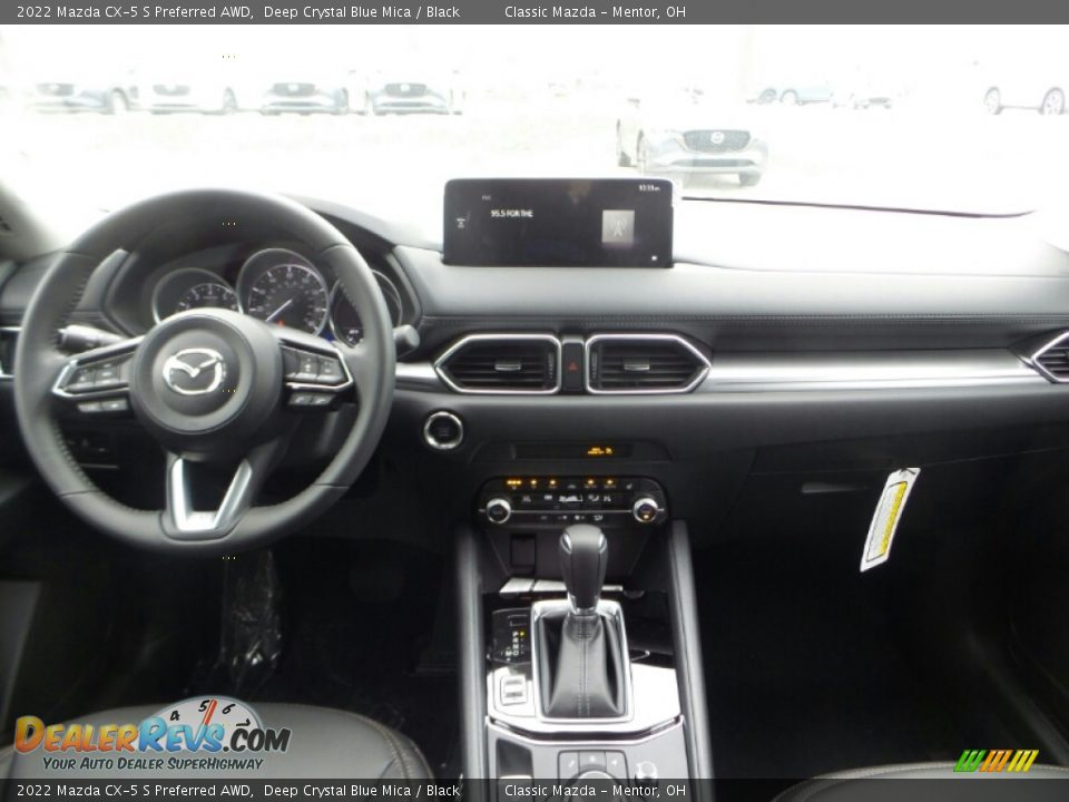 2022 Mazda CX-5 S Preferred AWD Deep Crystal Blue Mica / Black Photo #3