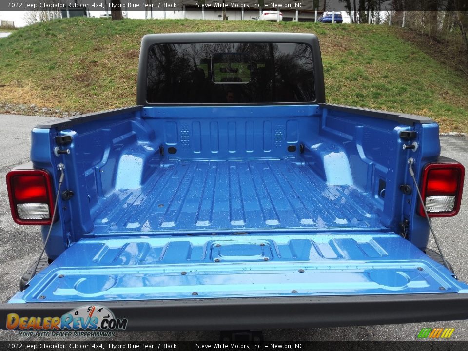 2022 Jeep Gladiator Rubicon 4x4 Hydro Blue Pearl / Black Photo #8