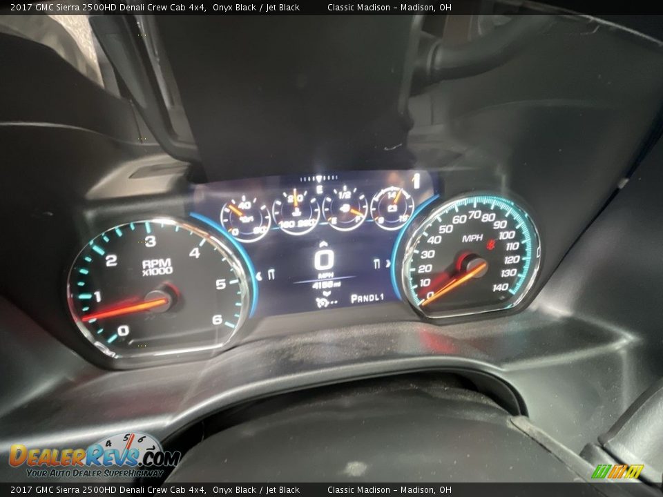 2017 GMC Sierra 2500HD Denali Crew Cab 4x4 Gauges Photo #11