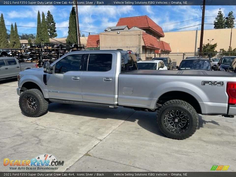 2021 Ford F350 Super Duty Lariat Crew Cab 4x4 Iconic Silver / Black Photo #1