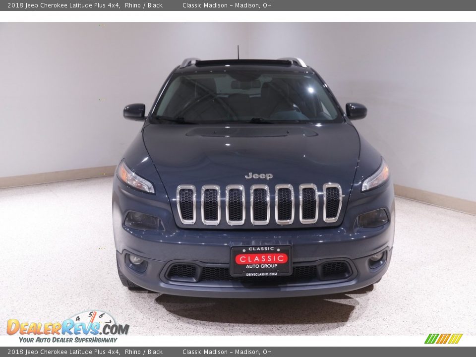 2018 Jeep Cherokee Latitude Plus 4x4 Rhino / Black Photo #2