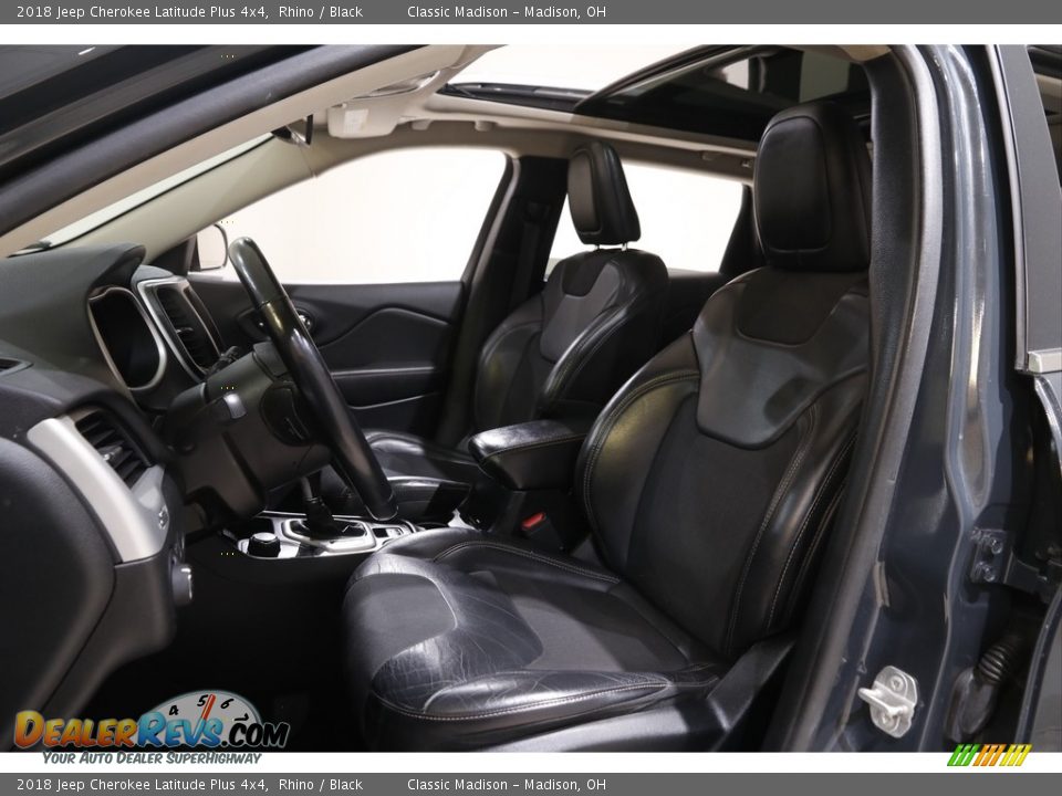 2018 Jeep Cherokee Latitude Plus 4x4 Rhino / Black Photo #5