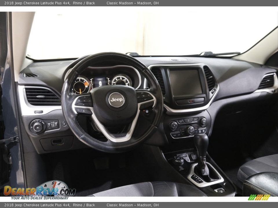 2018 Jeep Cherokee Latitude Plus 4x4 Rhino / Black Photo #6
