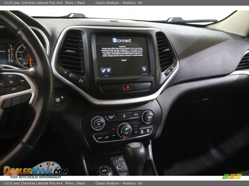 2018 Jeep Cherokee Latitude Plus 4x4 Rhino / Black Photo #9