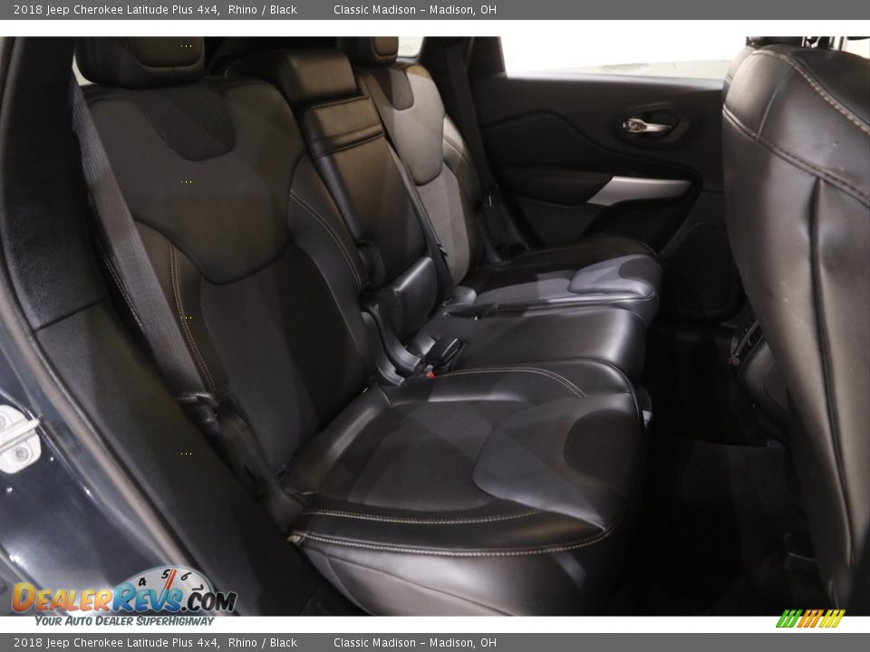 2018 Jeep Cherokee Latitude Plus 4x4 Rhino / Black Photo #19