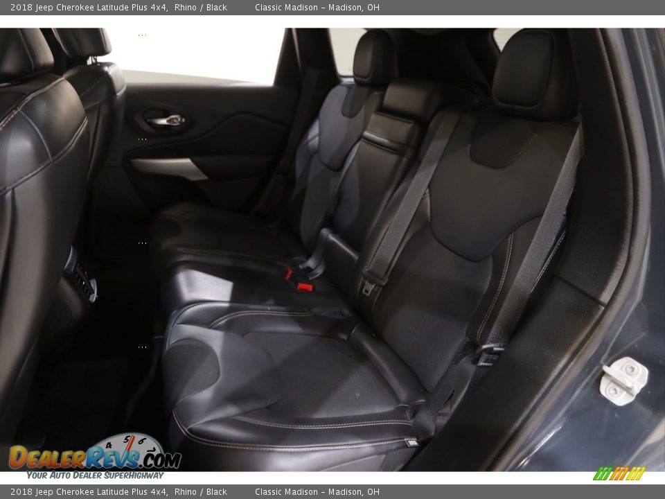 2018 Jeep Cherokee Latitude Plus 4x4 Rhino / Black Photo #20