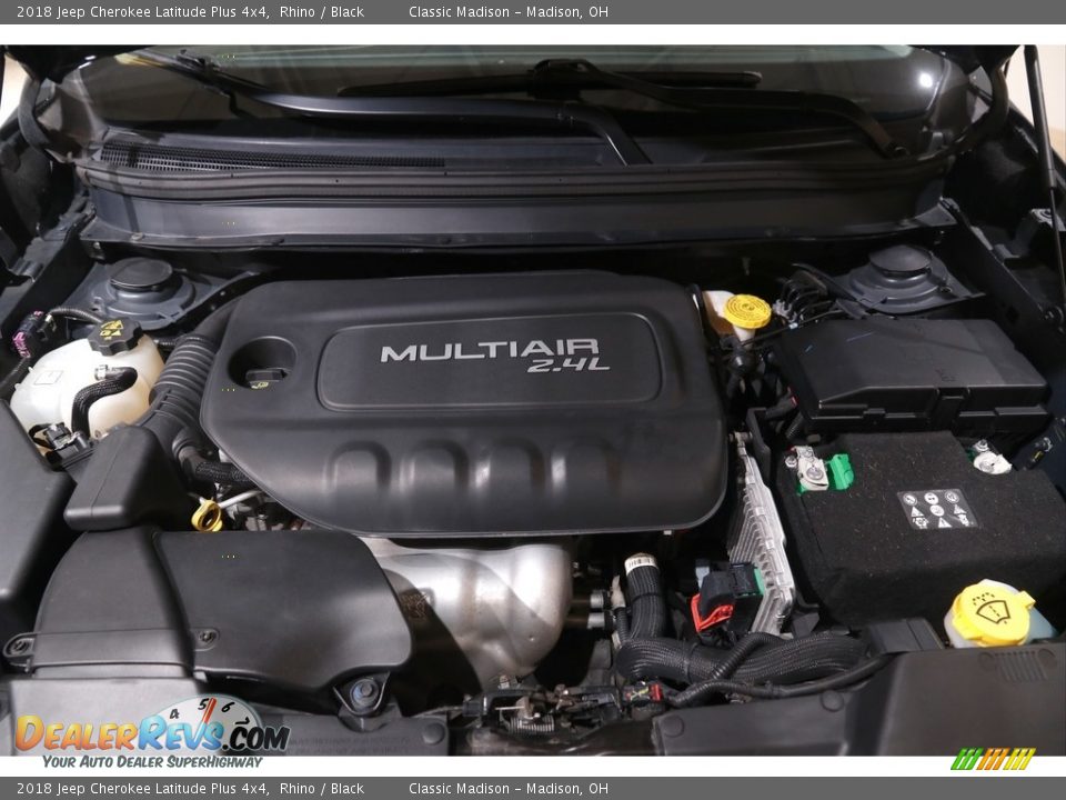 2018 Jeep Cherokee Latitude Plus 4x4 Rhino / Black Photo #22