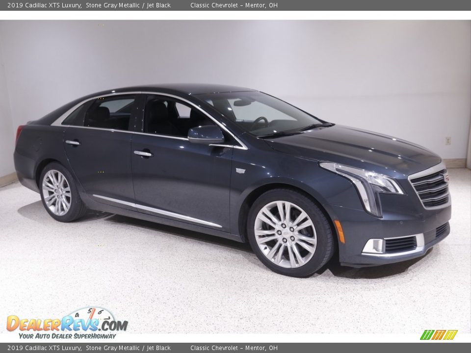 2019 Cadillac XTS Luxury Stone Gray Metallic / Jet Black Photo #1