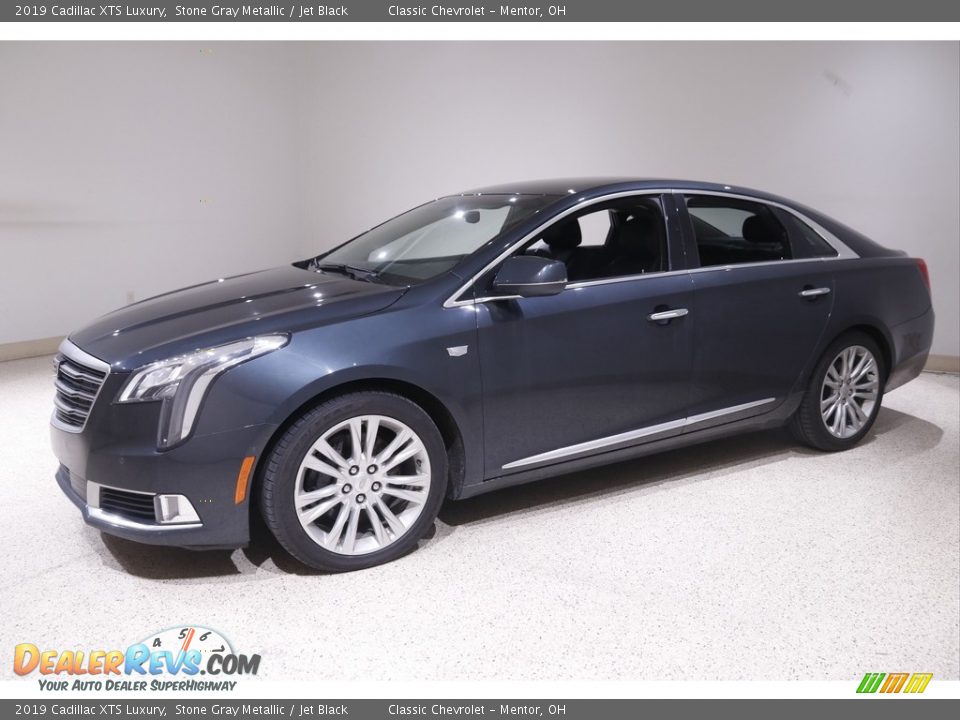 2019 Cadillac XTS Luxury Stone Gray Metallic / Jet Black Photo #3