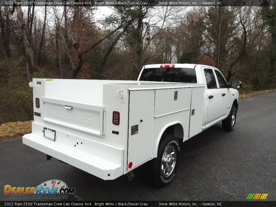 2022 Ram 2500 Tradesman Crew Cab Chassis 4x4 Bright White / Black/Diesel Gray Photo #6