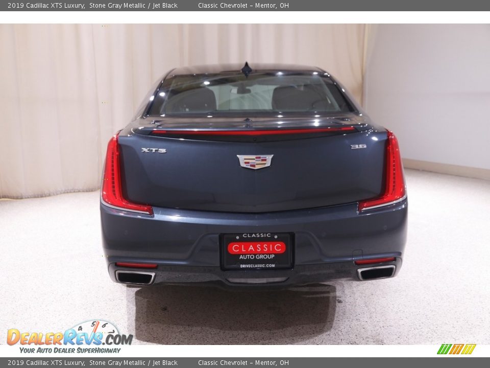 2019 Cadillac XTS Luxury Stone Gray Metallic / Jet Black Photo #19