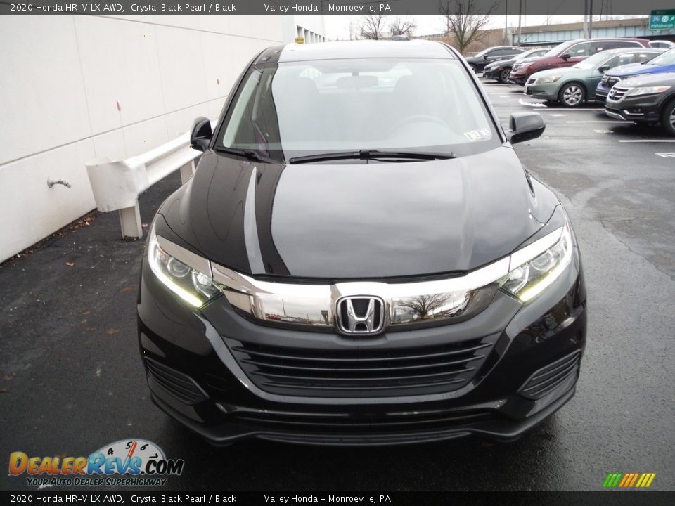 2020 Honda HR-V LX AWD Crystal Black Pearl / Black Photo #4