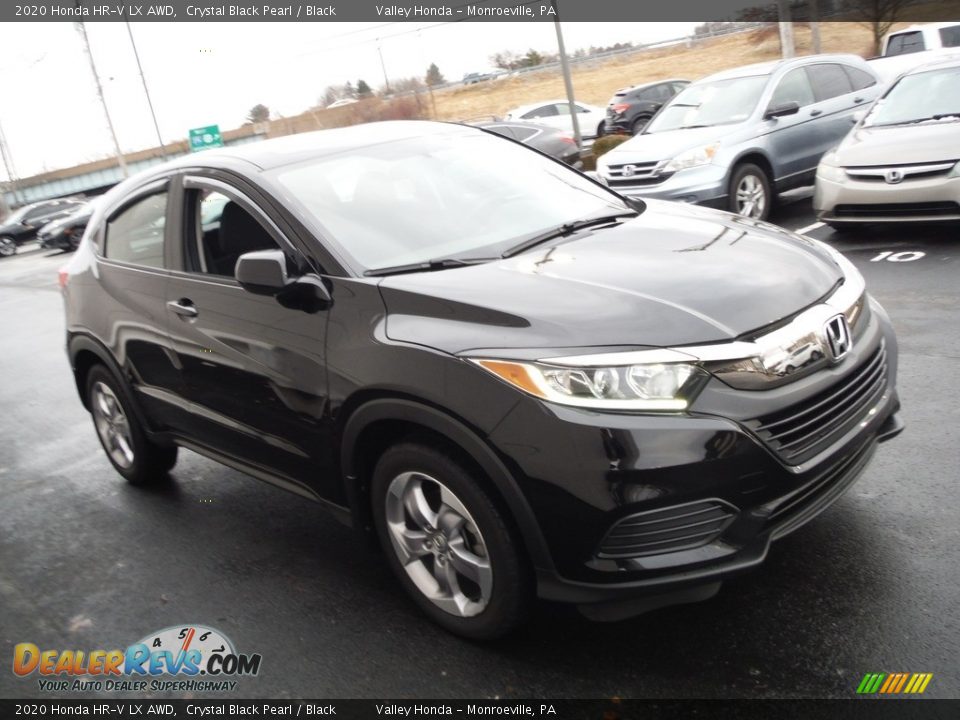 2020 Honda HR-V LX AWD Crystal Black Pearl / Black Photo #5