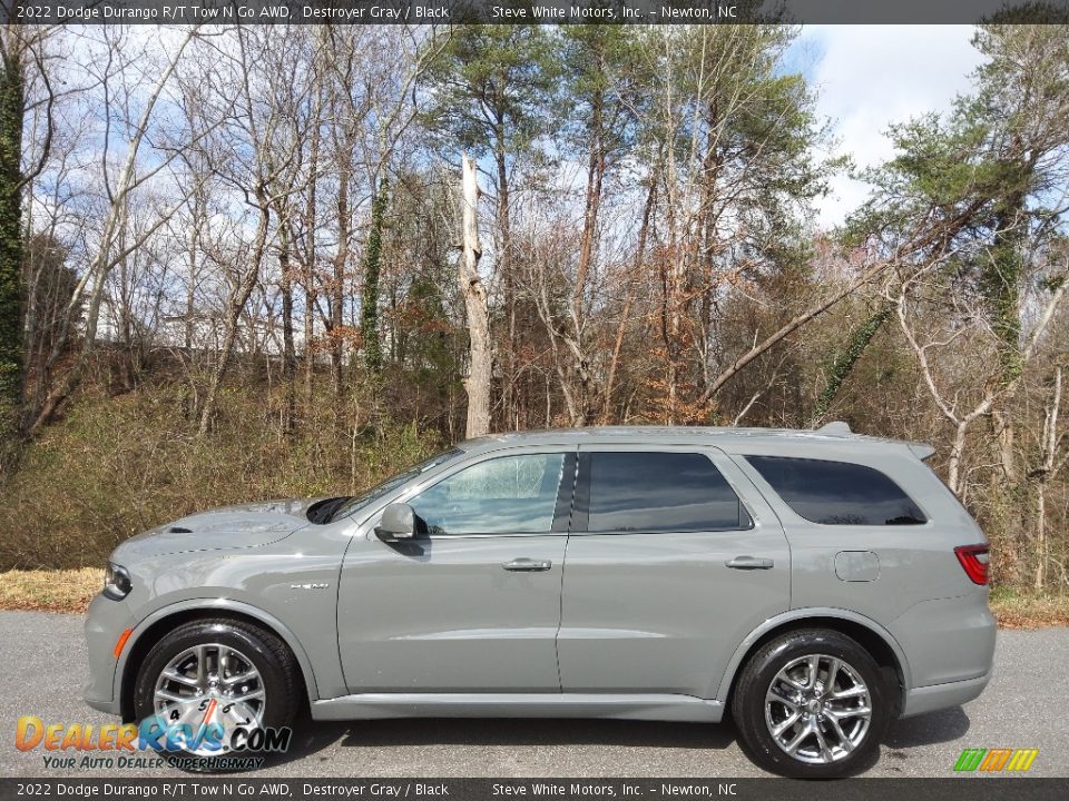 2022 Dodge Durango R/T Tow N Go AWD Destroyer Gray / Black Photo #1