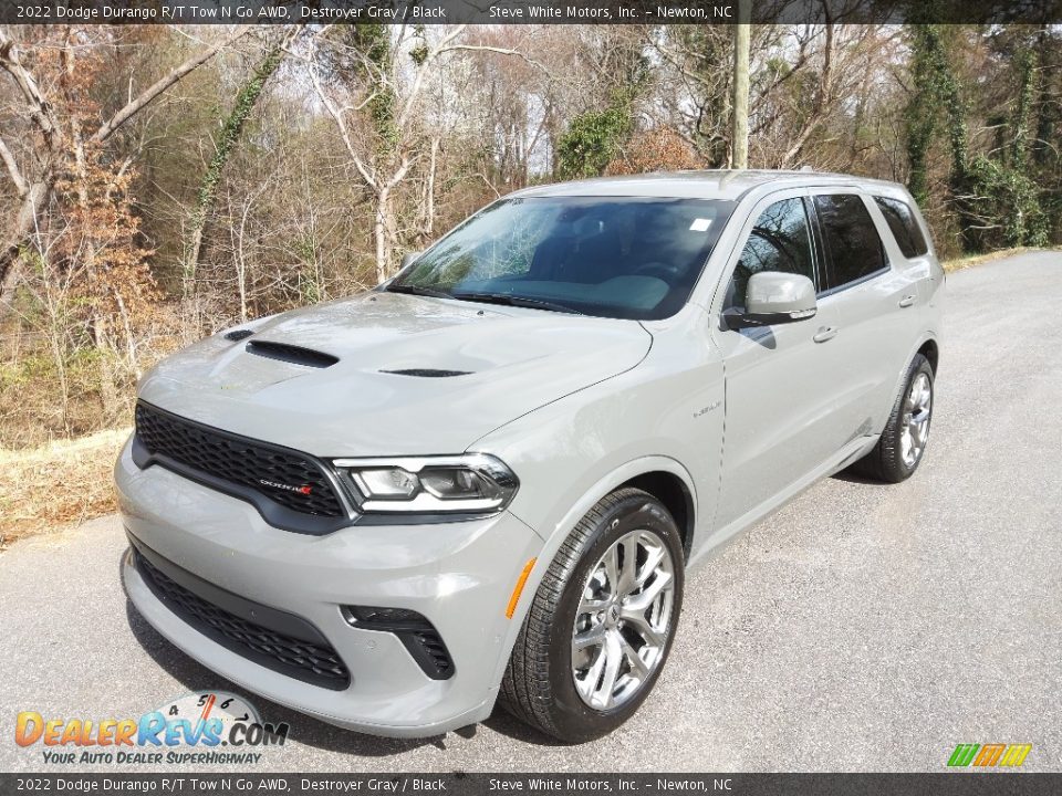 2022 Dodge Durango R/T Tow N Go AWD Destroyer Gray / Black Photo #2