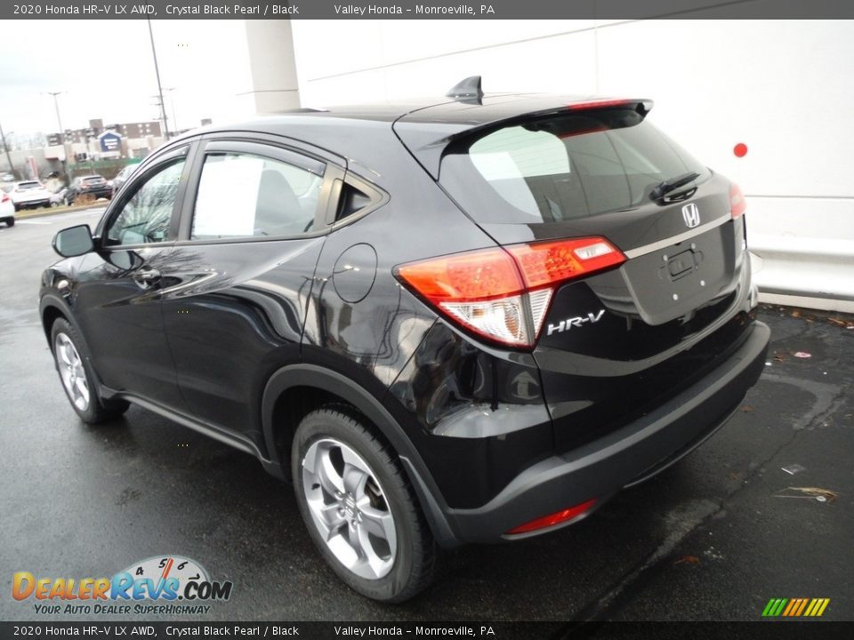 2020 Honda HR-V LX AWD Crystal Black Pearl / Black Photo #9