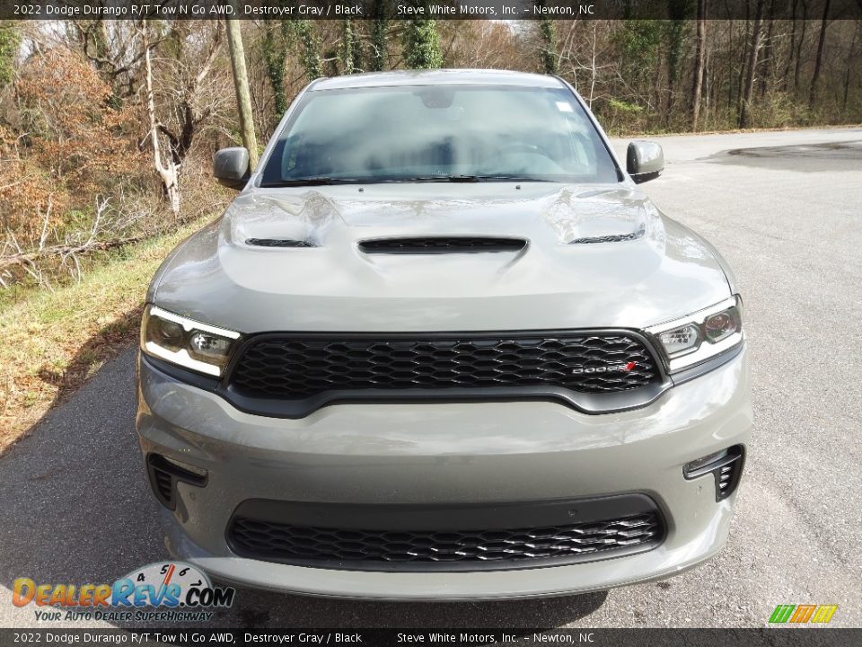 2022 Dodge Durango R/T Tow N Go AWD Destroyer Gray / Black Photo #3