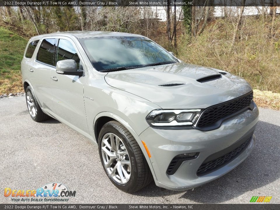 2022 Dodge Durango R/T Tow N Go AWD Destroyer Gray / Black Photo #4