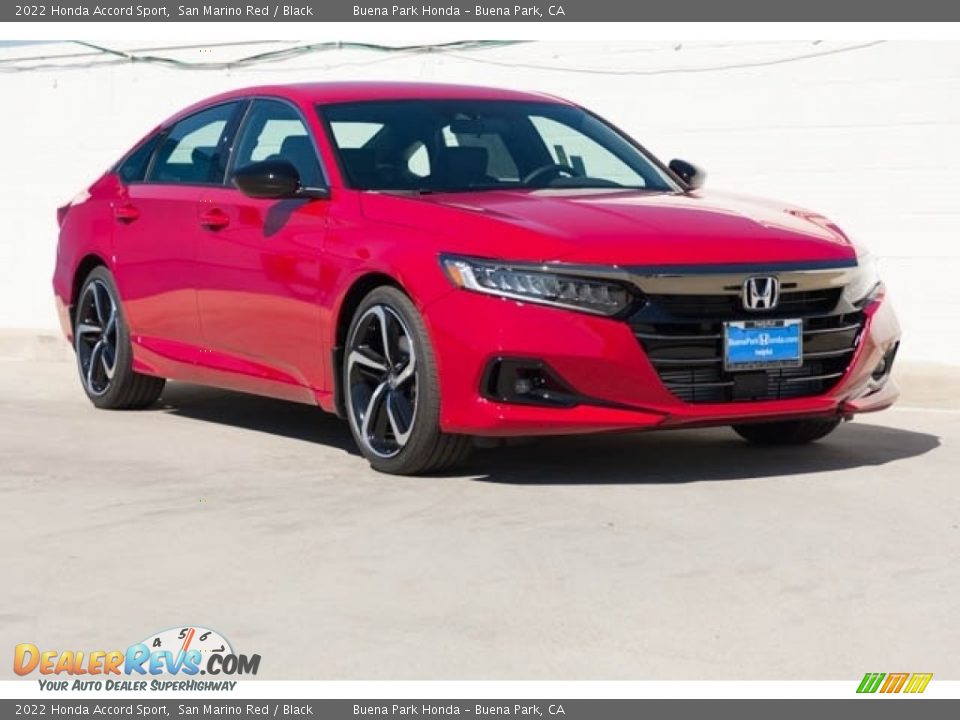 Front 3/4 View of 2022 Honda Accord Sport Photo #1