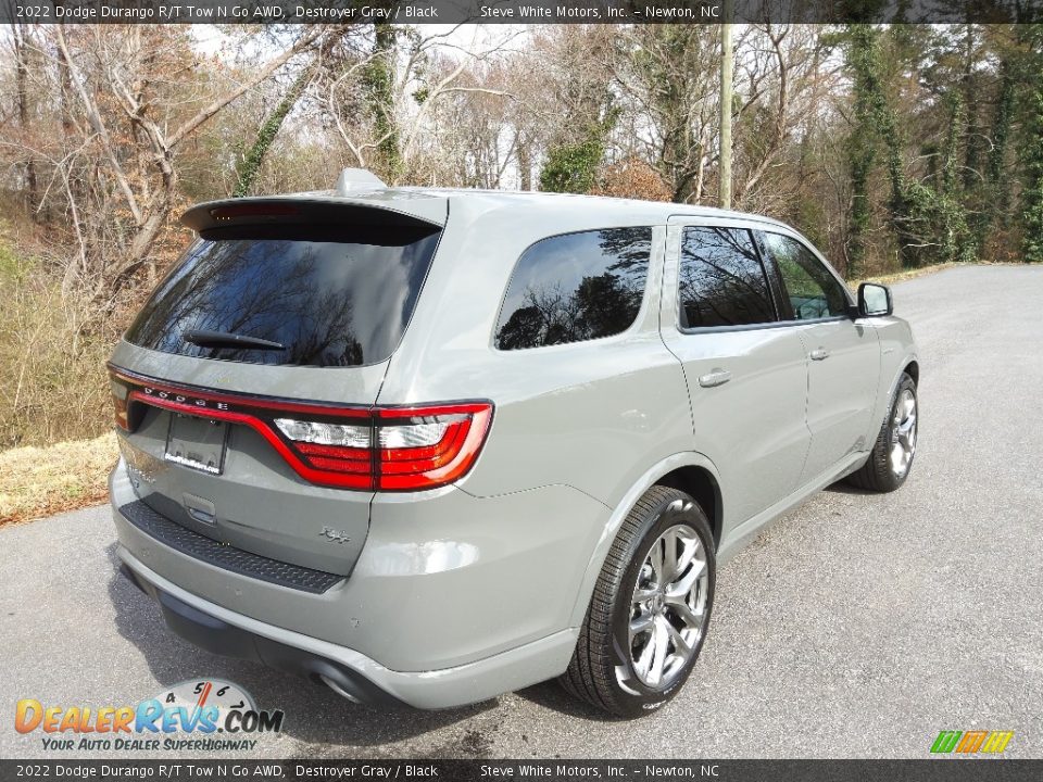 2022 Dodge Durango R/T Tow N Go AWD Destroyer Gray / Black Photo #6