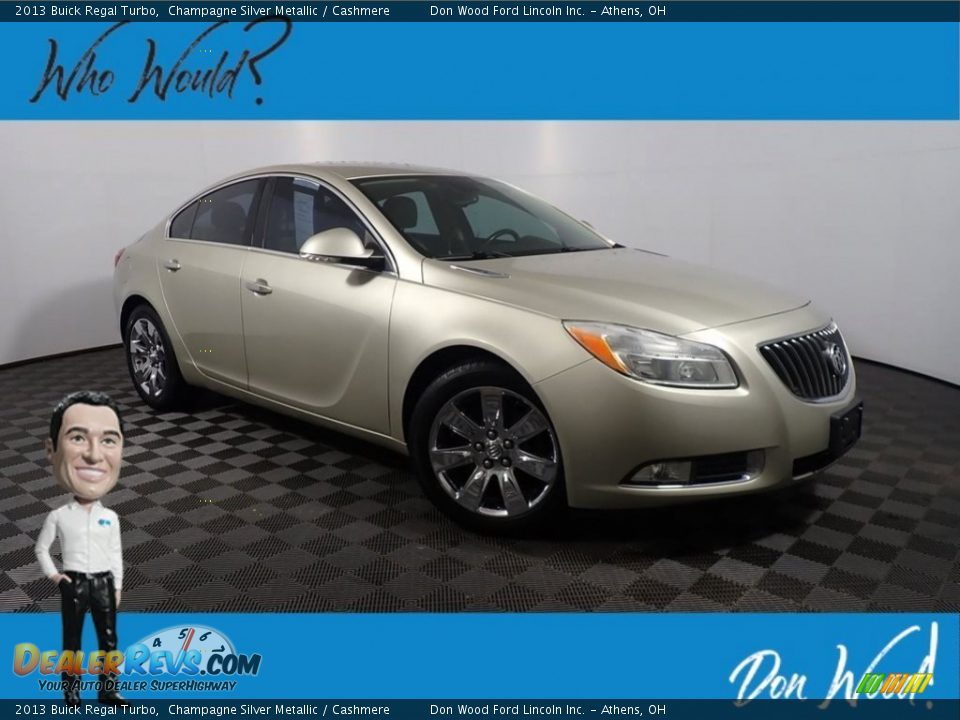 2013 Buick Regal Turbo Champagne Silver Metallic / Cashmere Photo #1