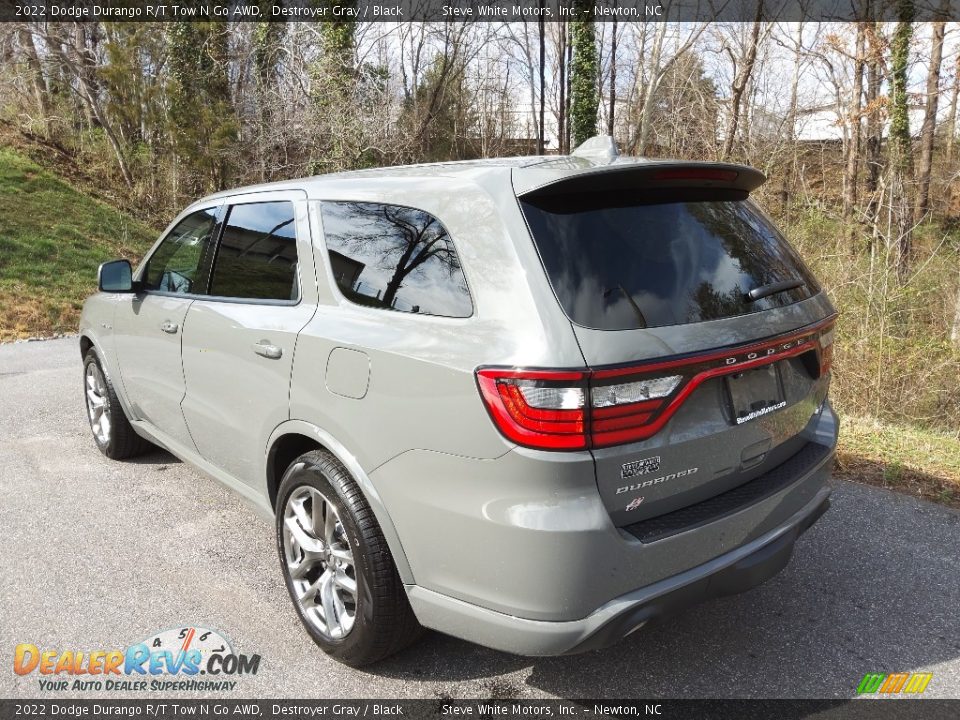 2022 Dodge Durango R/T Tow N Go AWD Destroyer Gray / Black Photo #8