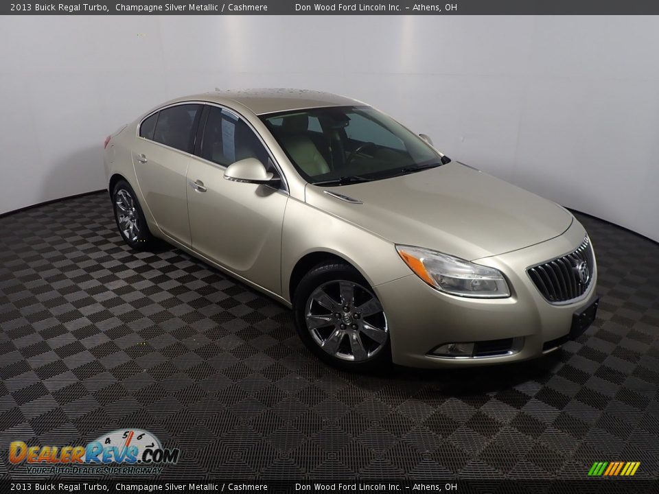 2013 Buick Regal Turbo Champagne Silver Metallic / Cashmere Photo #4