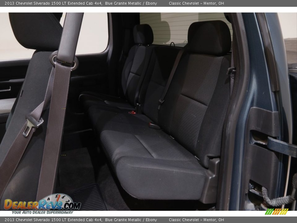 2013 Chevrolet Silverado 1500 LT Extended Cab 4x4 Blue Granite Metallic / Ebony Photo #14