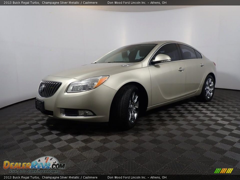 2013 Buick Regal Turbo Champagne Silver Metallic / Cashmere Photo #9