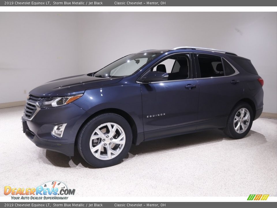 2019 Chevrolet Equinox LT Storm Blue Metallic / Jet Black Photo #3