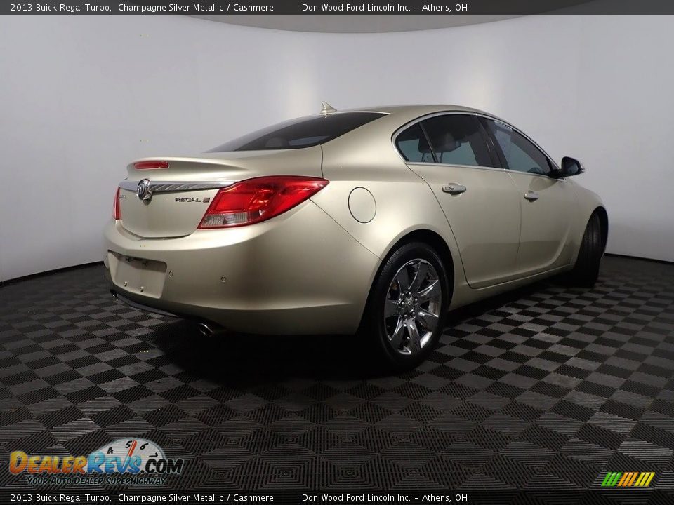 2013 Buick Regal Turbo Champagne Silver Metallic / Cashmere Photo #17