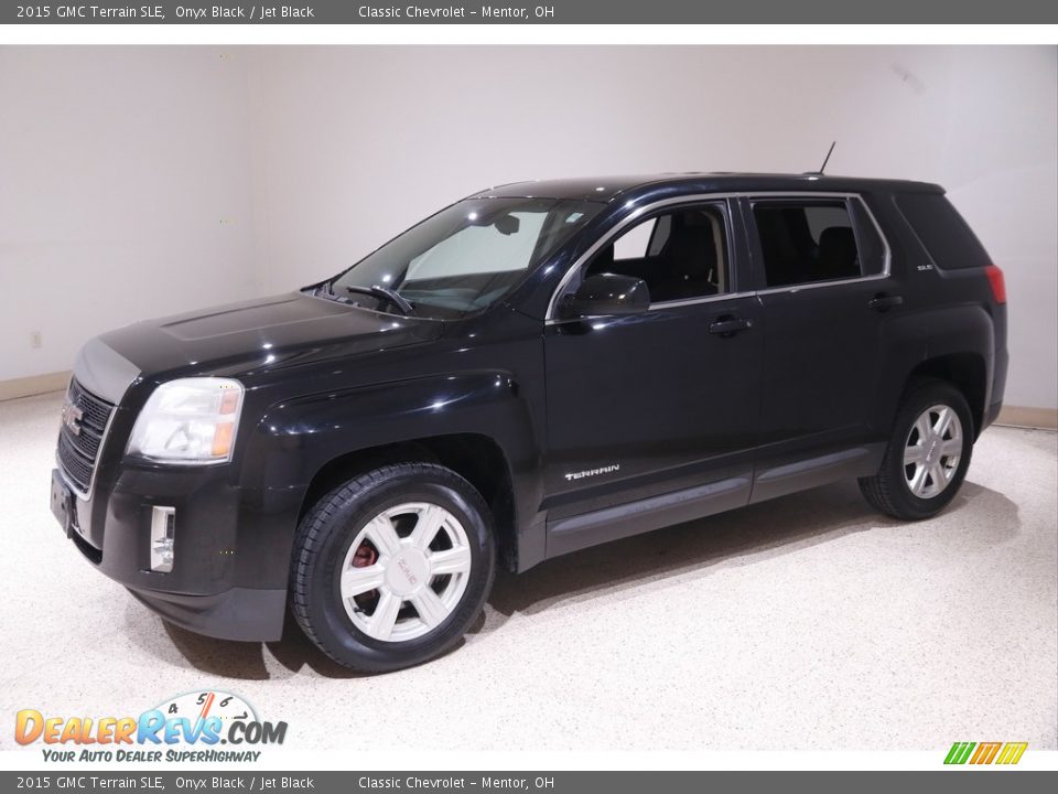 2015 GMC Terrain SLE Onyx Black / Jet Black Photo #3