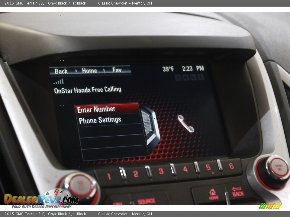 2015 GMC Terrain SLE Onyx Black / Jet Black Photo #11