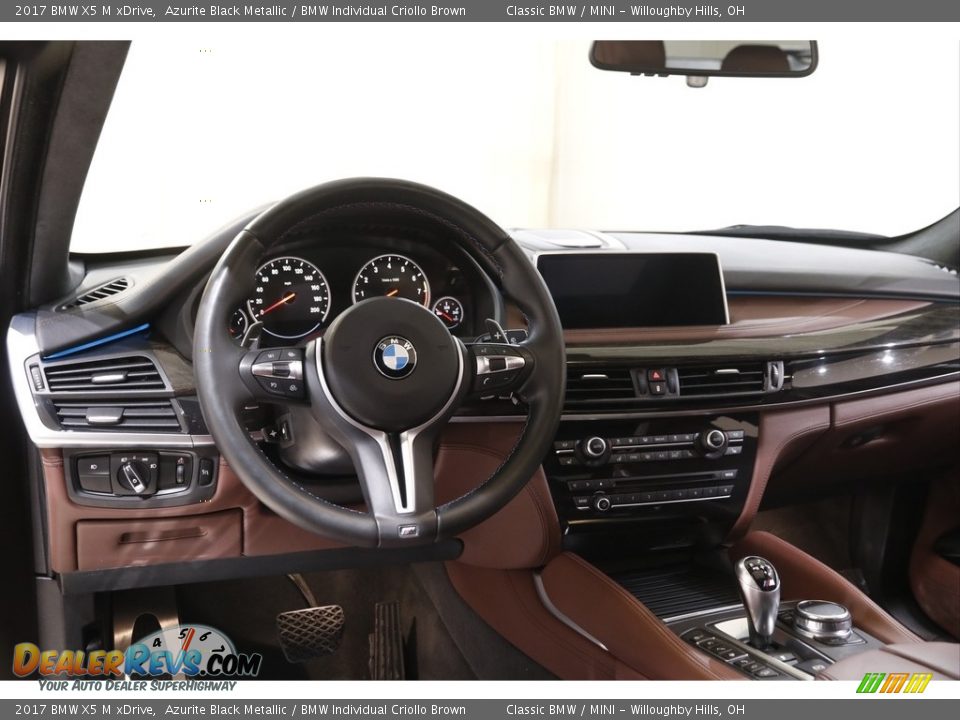 Dashboard of 2017 BMW X5 M xDrive Photo #6