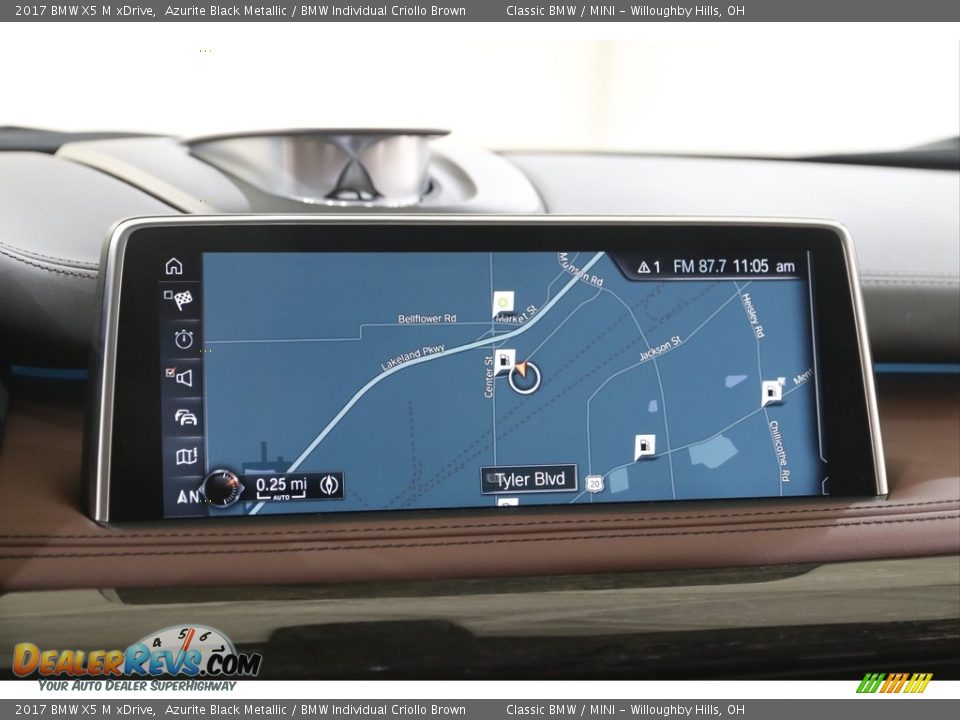Navigation of 2017 BMW X5 M xDrive Photo #10