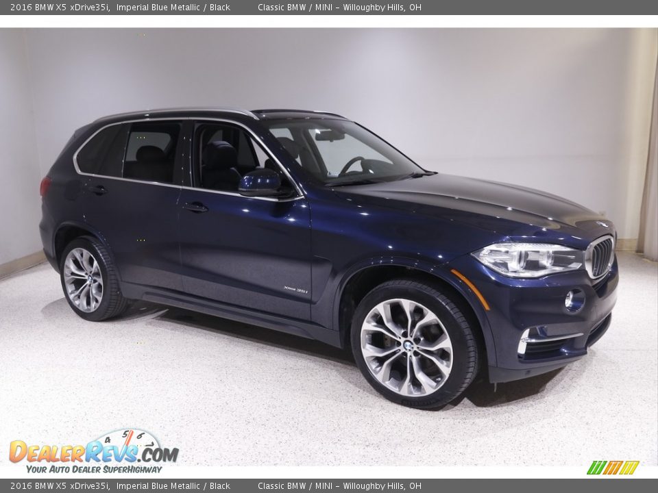 Imperial Blue Metallic 2016 BMW X5 xDrive35i Photo #1