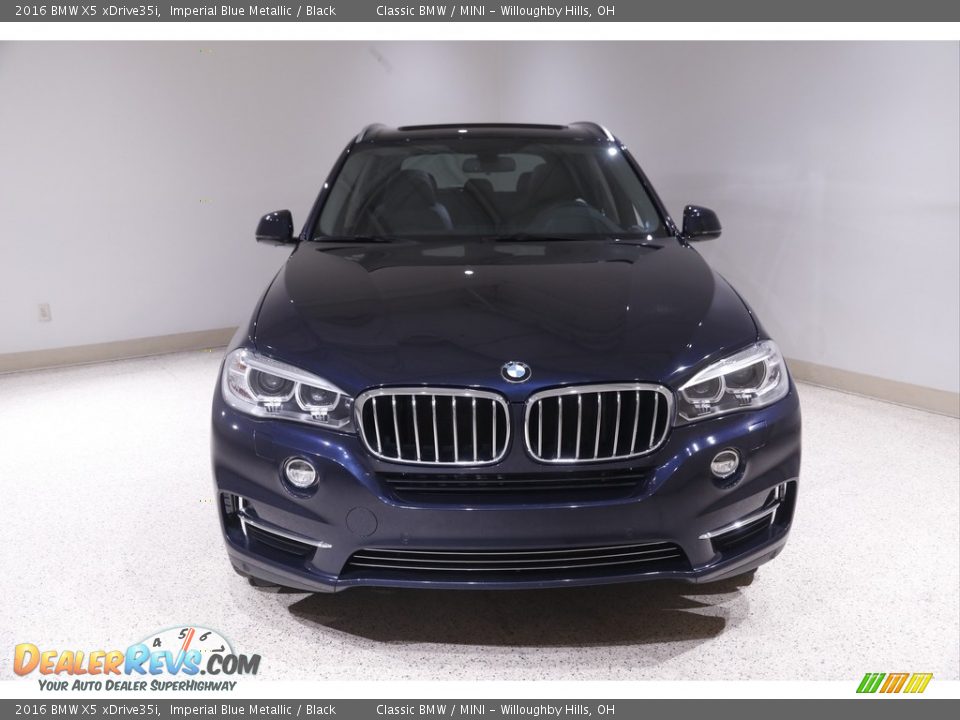 2016 BMW X5 xDrive35i Imperial Blue Metallic / Black Photo #2