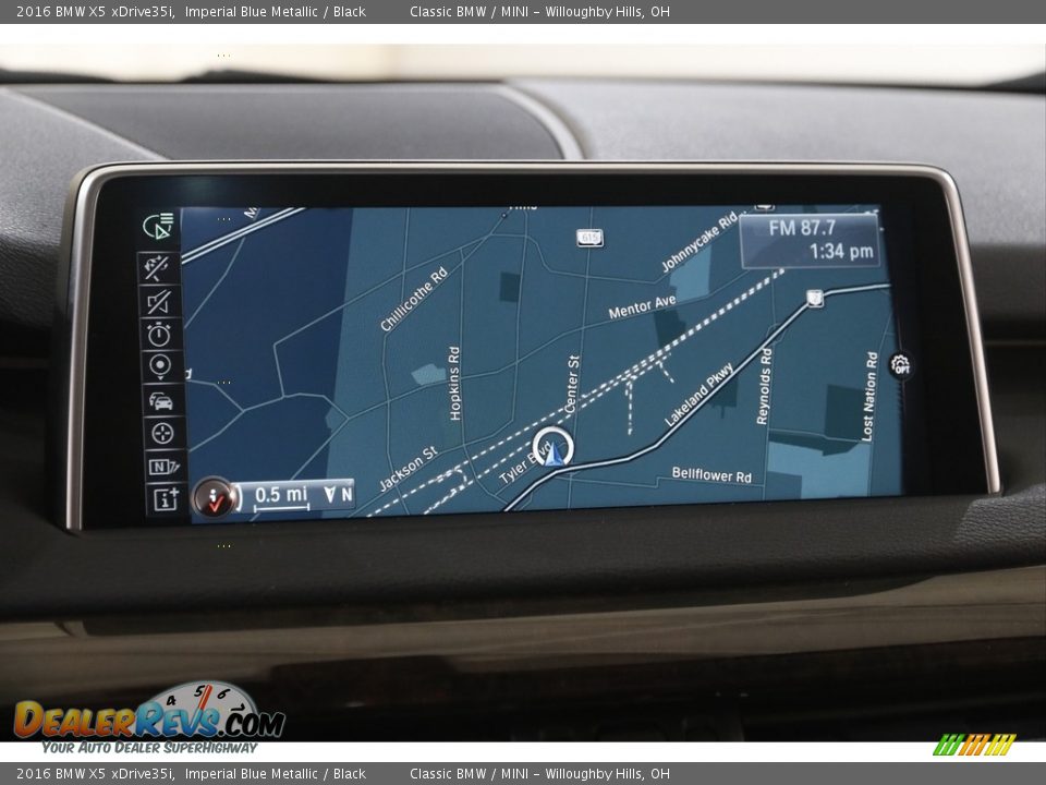 Navigation of 2016 BMW X5 xDrive35i Photo #10