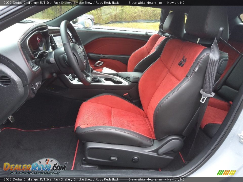 Front Seat of 2022 Dodge Challenger R/T Scat Pack Shaker Photo #10