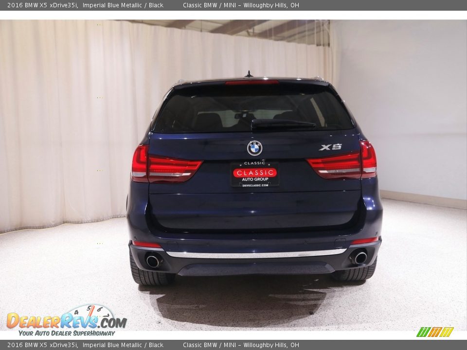 2016 BMW X5 xDrive35i Imperial Blue Metallic / Black Photo #20