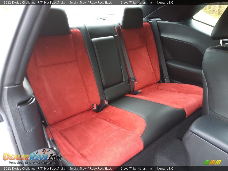 Rear Seat of 2022 Dodge Challenger R/T Scat Pack Shaker Photo #14