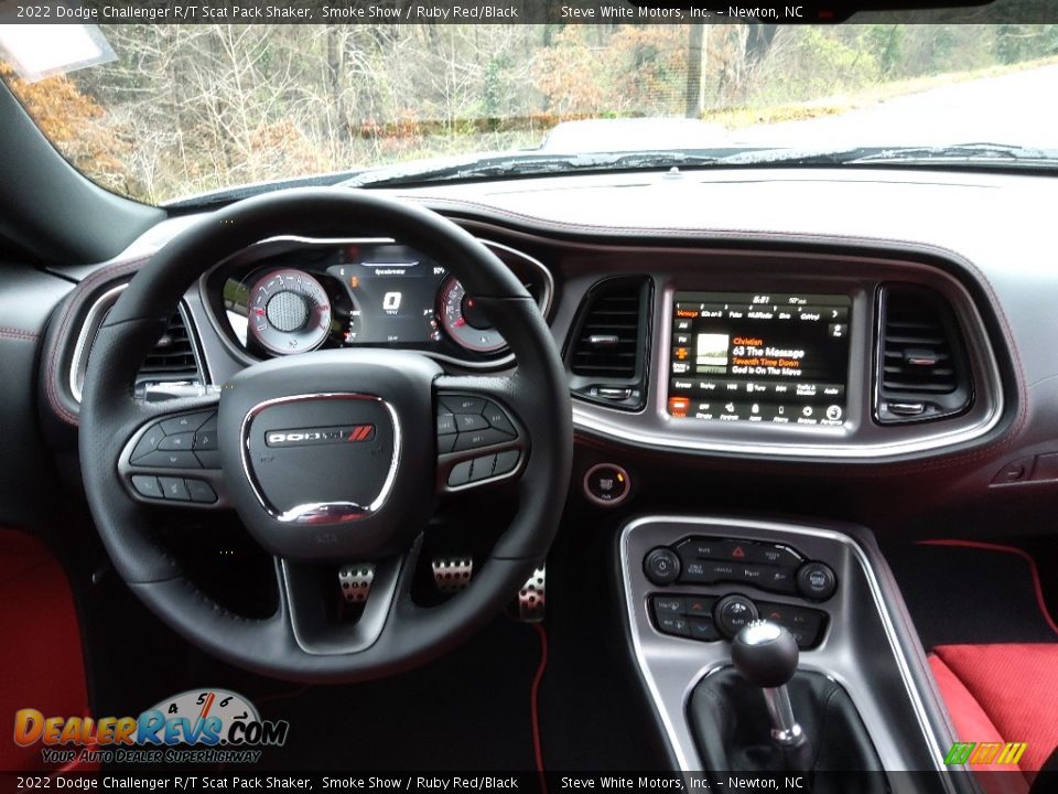 Dashboard of 2022 Dodge Challenger R/T Scat Pack Shaker Photo #16